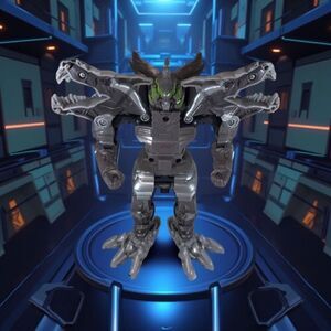 Transformers The Last Knight-Knight Armor Turbo Changer Grimlock Figure 9"